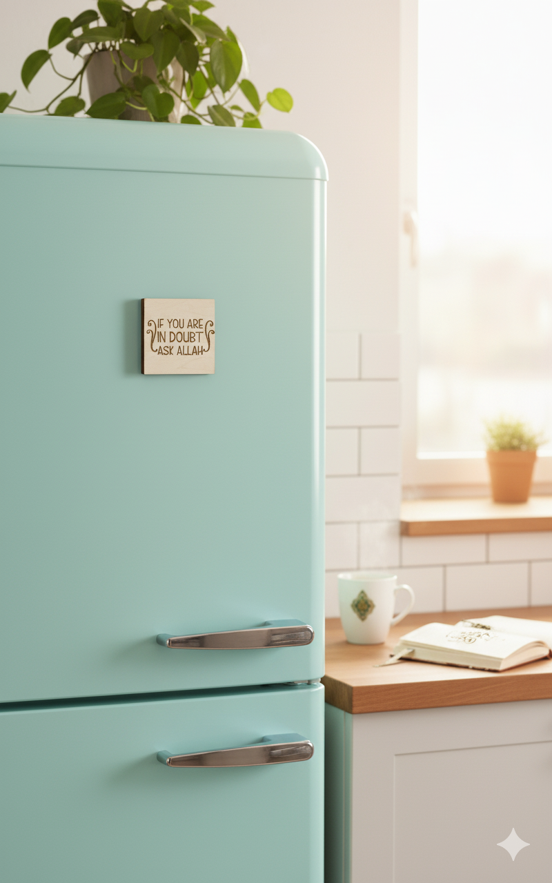 Magnet: If you are in doubt ask Allah