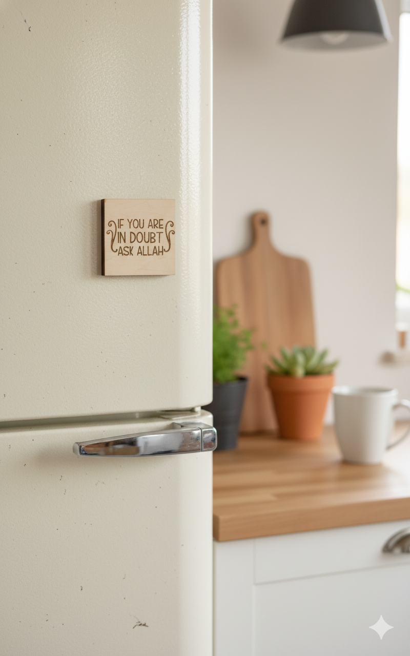 Magnet: If you are in doubt ask Allah