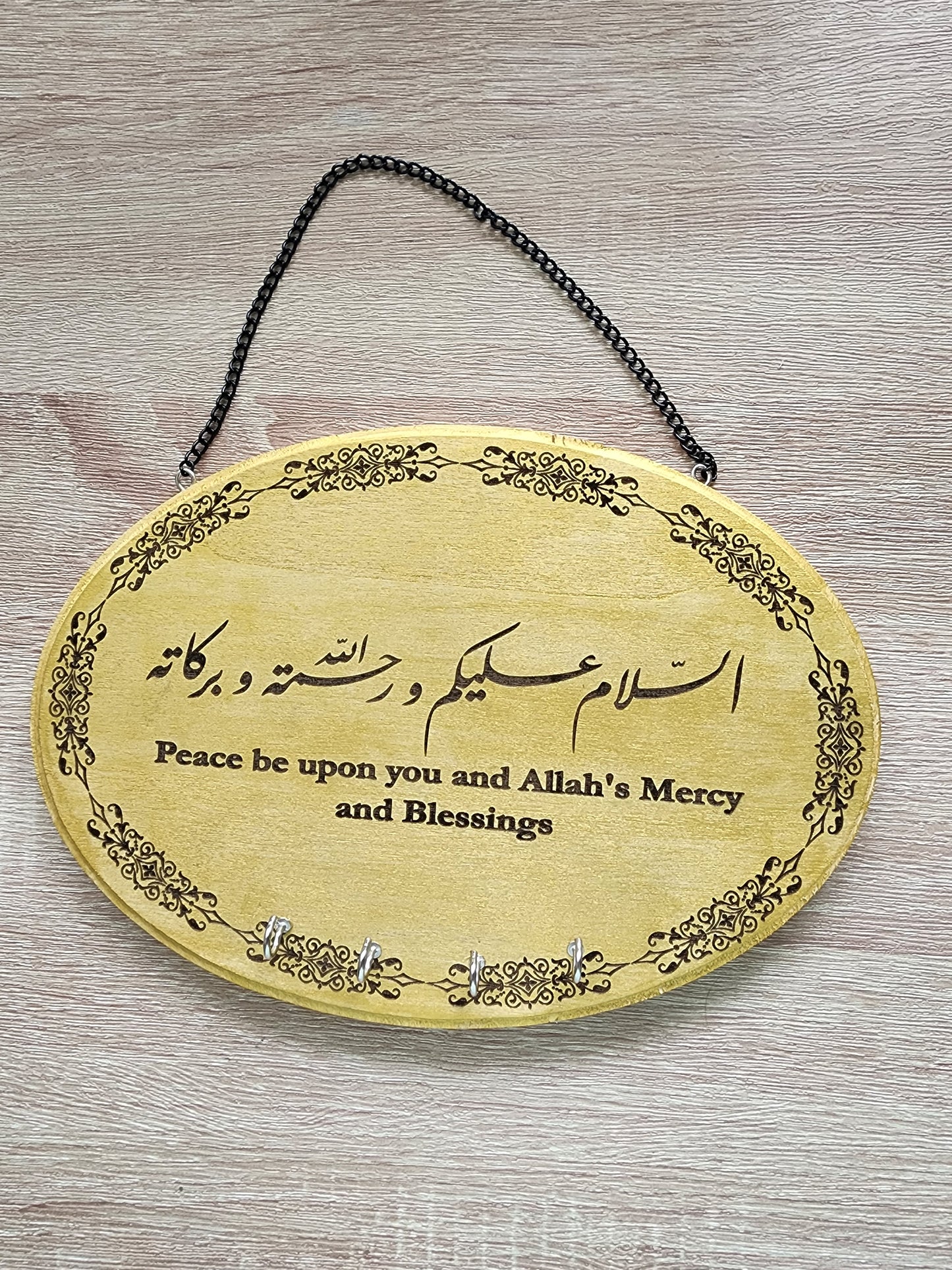 Assalamu'alaikum wa rahmatullahe wa barakatuhu door sign