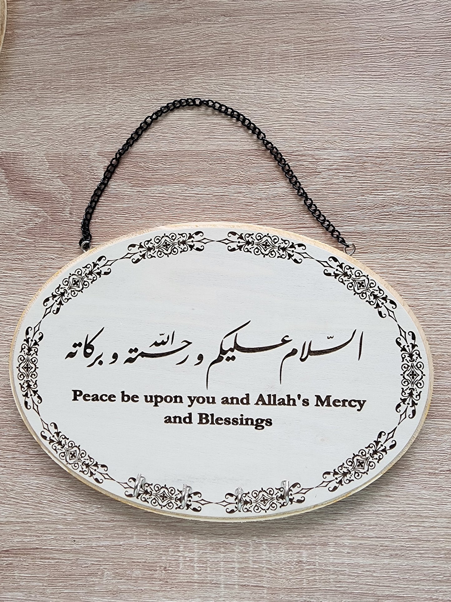 Assalamu'alaikum wa rahmatullahe wa barakatuhu door sign